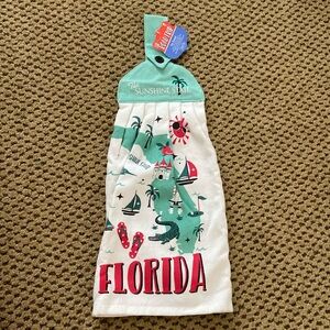 Brand new with tags kitchen tie towel